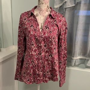 EUC Talbots Plus Size Button Down Blouse